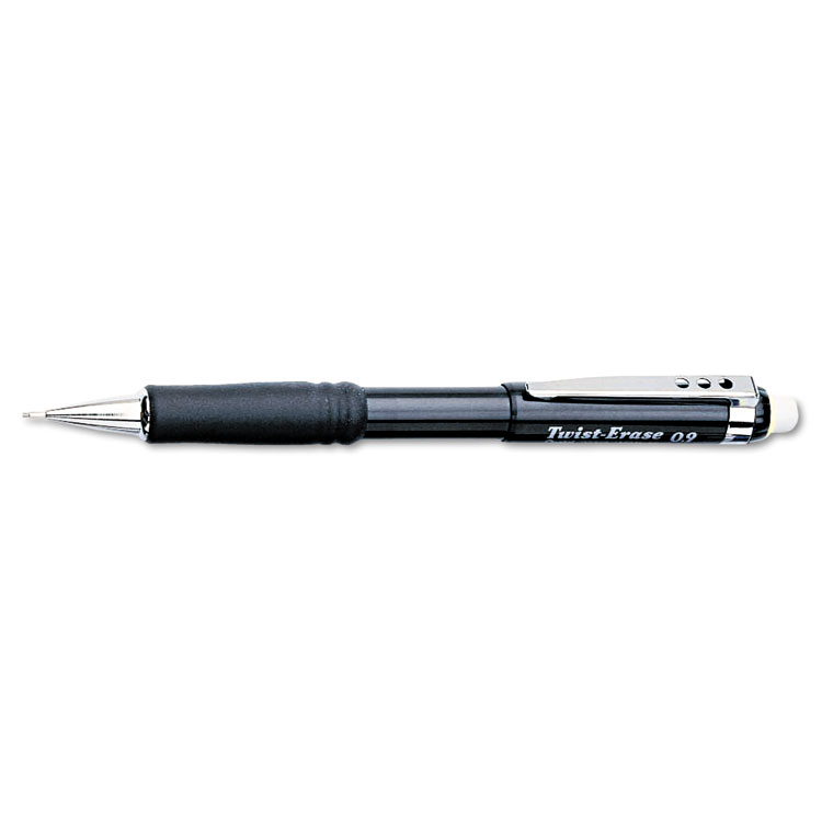 Picture of Twist-Erase III Mechanical Pencil, 0.9 mm, Black Barrel