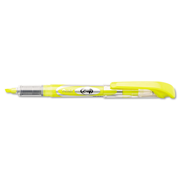 Picture of 24/7 Highlighter, Chisel Tip, Bright Yellow Ink, Dozen