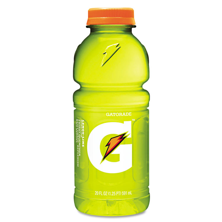 Picture of G-Series Perform 02 Thirst Quencher Lemon-Lime, 20 oz Bottle, 24/Carton