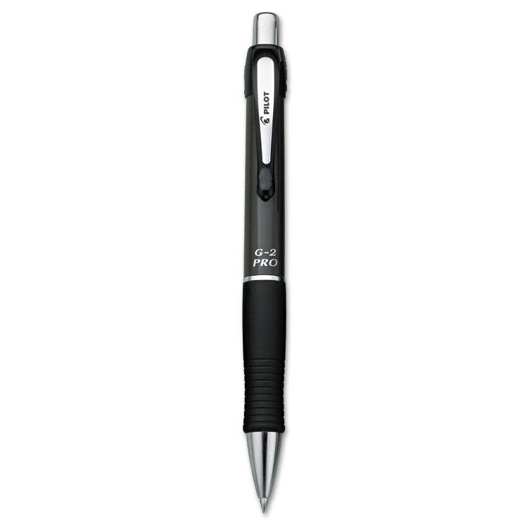 Picture of G2 Pro Retractable Gel Ink Pen, Refillable, Black Ink/Gray Barrel, .7mm