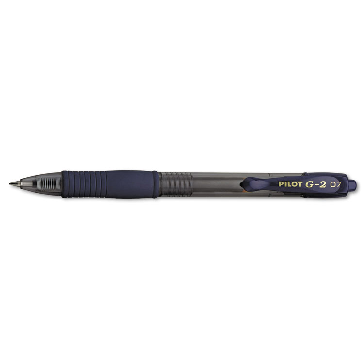 Picture of G2 Premium Retractable Gel Ink Pen, Navy Ink, .7mm, Dozen