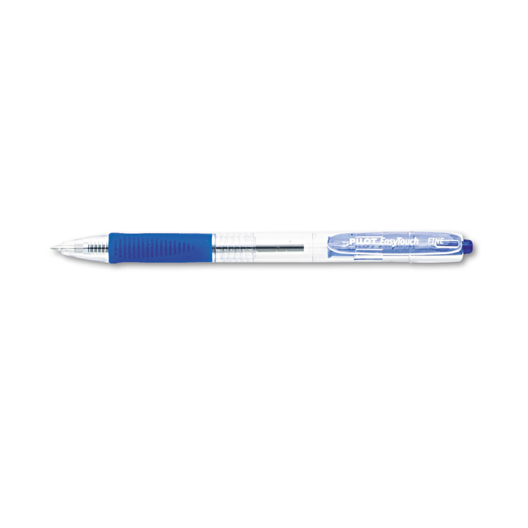 Picture of EasyTouch Retractable Ball Point Pen, Blue Ink, .7mm, Dozen