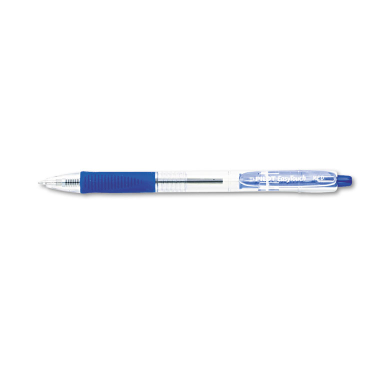 Picture of EasyTouch Retractable Ball Point Pen, Blue Ink, 1mm, Dozen