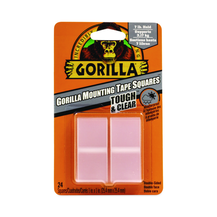 Gorilla Tough & Clear Mounting Squares