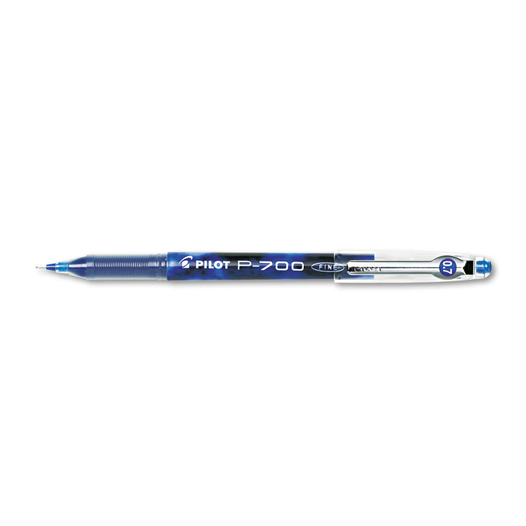 Picture of P-700 Precise Gel Ink Roller Ball Stick Pen, Blue Ink, .7mm, Dozen