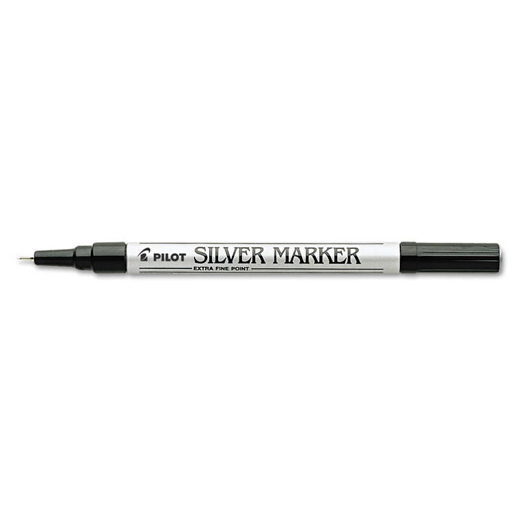 Picture of Creative Art & Crafts Marker, 1.0mm Brush Tip, Permanent, Silver