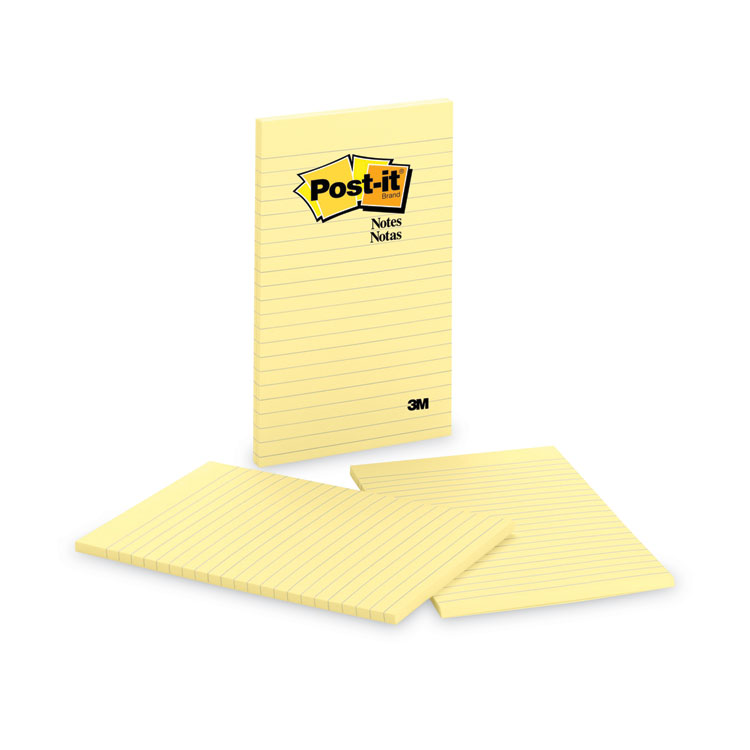 Post-it Pads in Canary Yellow, 1.88 x 1.88, 90 Sheets/Pad, 10