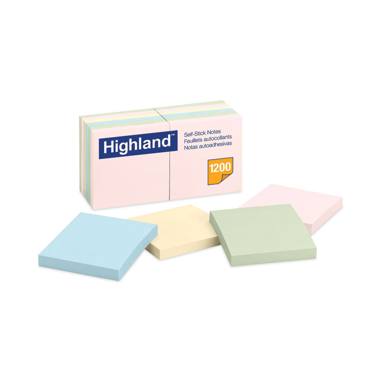 MMM6549A NOTE,HLND,3X3,ASST,12/PK