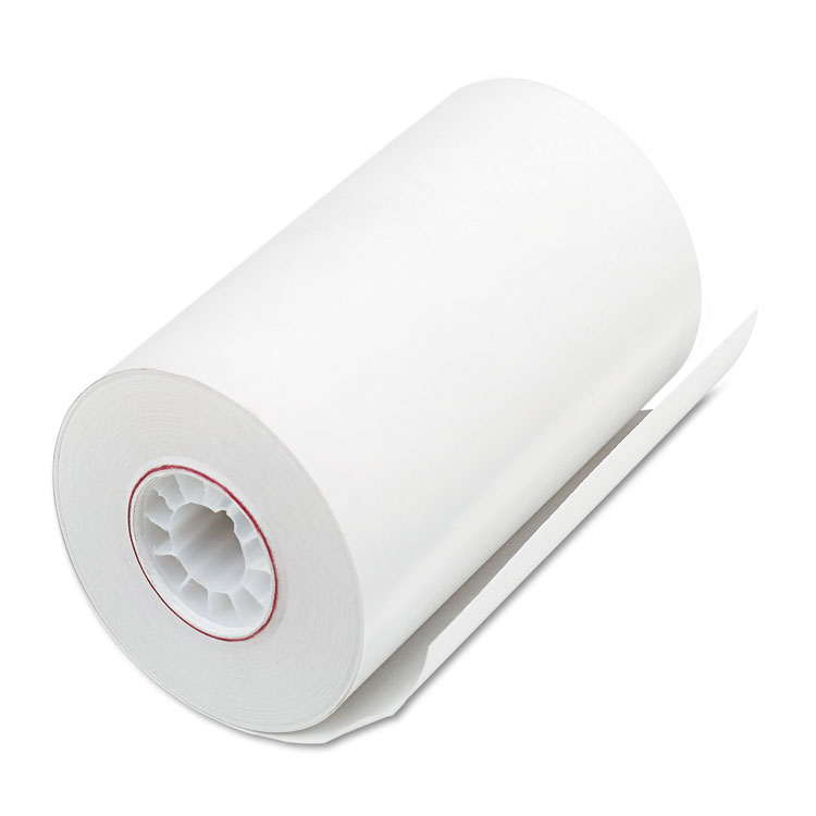 Iconex Direct Thermal Printing Paper Rolls, 0.45 Core, 2.25 x 85 ft, White, 50/Carton