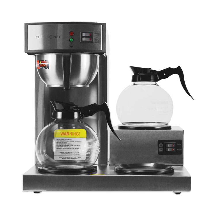 Coffee Pro Home/Office Euro Style Coffee Maker, Stainless Steel (CPCM4276)