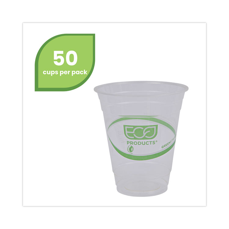 Solo Cup TP16DPK Plastic Party Cold Cups, 16 oz., Clear, 50/Pack