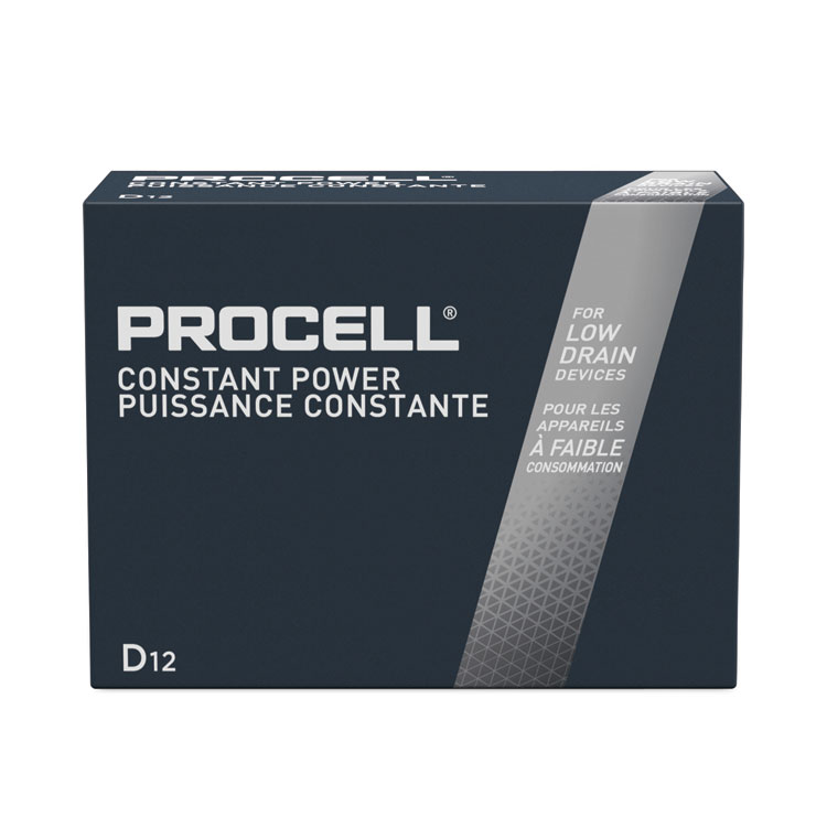 D CELL BATTERY PROCELL DURPC1300 1PK=1EA 12EA/CS