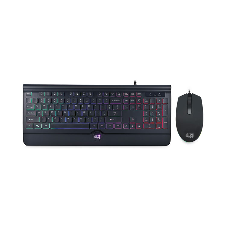 Adesso EasyTouch 137CB Illuminated Gaming Keyboard & Mouse Combo