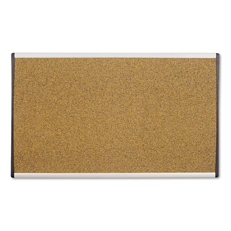 Picture of ARC Frame Cork Cubicle Board, 18 x 30, Tan, Aluminum Frame