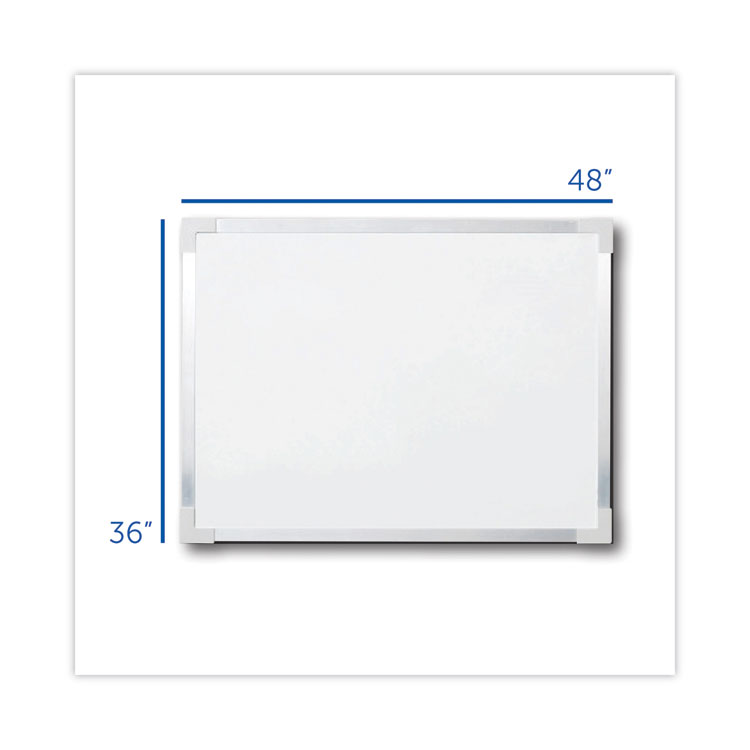 FLP17641 Flipside 17641 Framed Dry Erase Board, 48 x 36, White