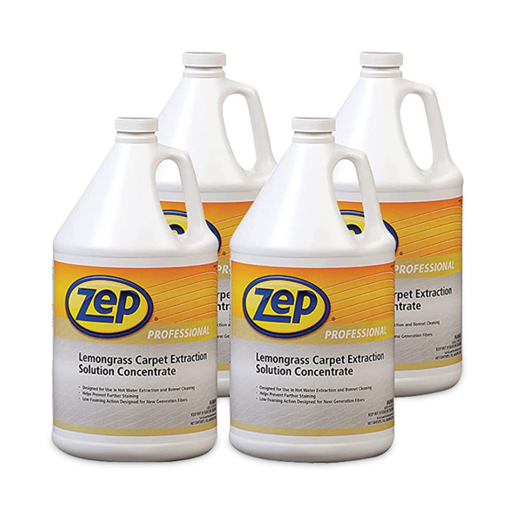 Zep Commercial Concentrated All-Purpose Carpet Shampoo - ZPEZUCEC128EA 