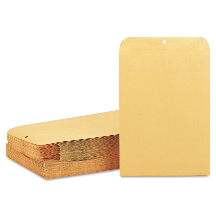 Picture of Clasp Envelope, 10 x 13, 28lb, Brown Kraft, 100/Box