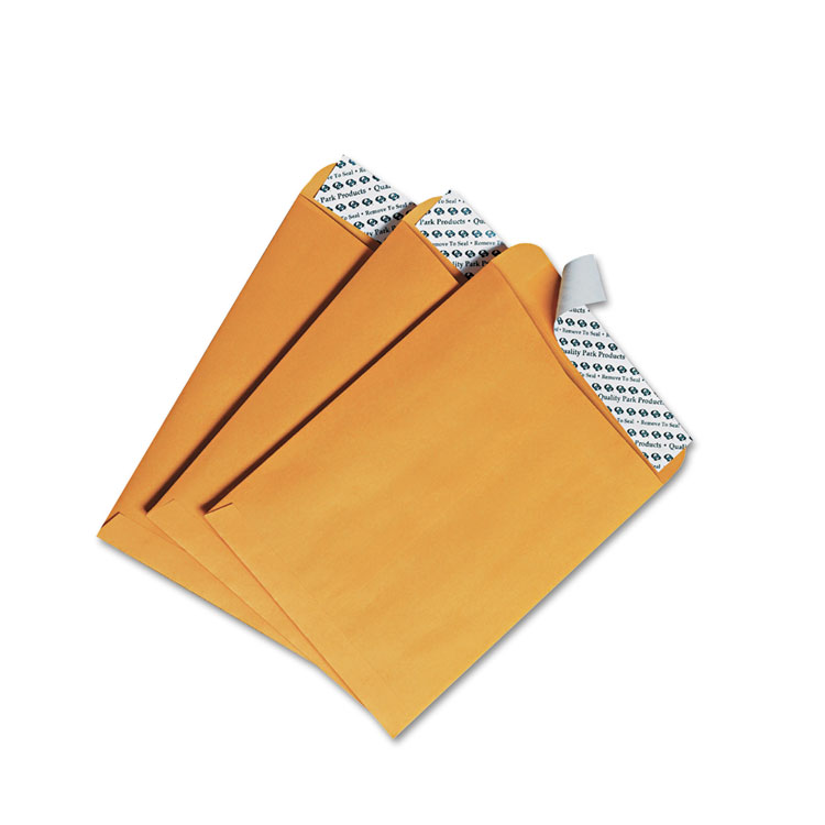 Picture of Redi Strip Catalog Envelope, #55, 6 x 9, Brown Kraft, 100/Box