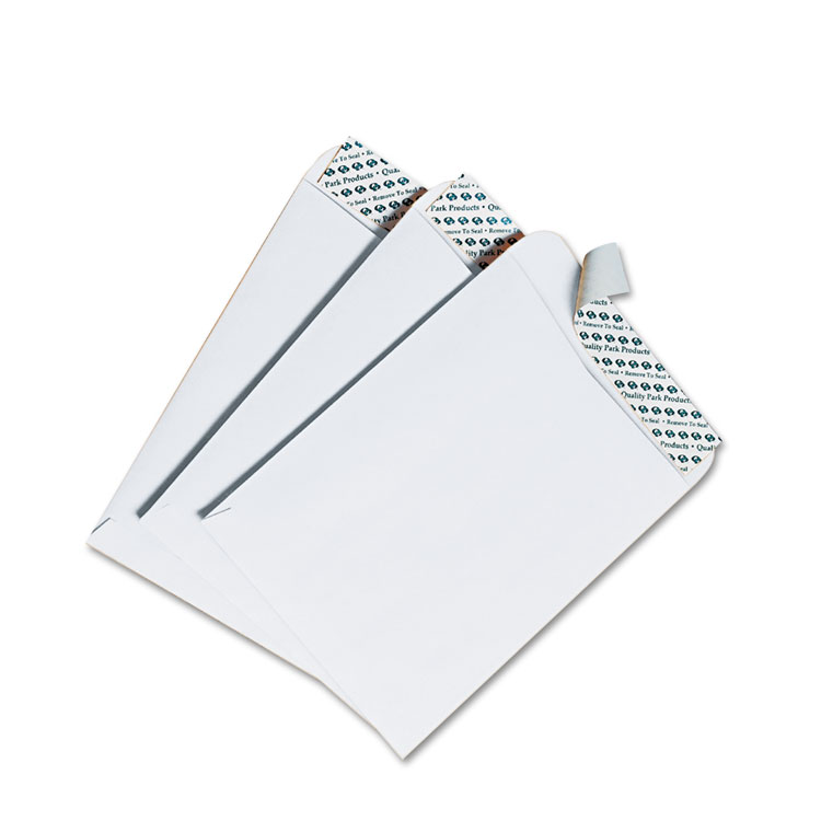 Picture of Redi Strip Catalog Envelope, #55, 6 x 9, White, 100/Box