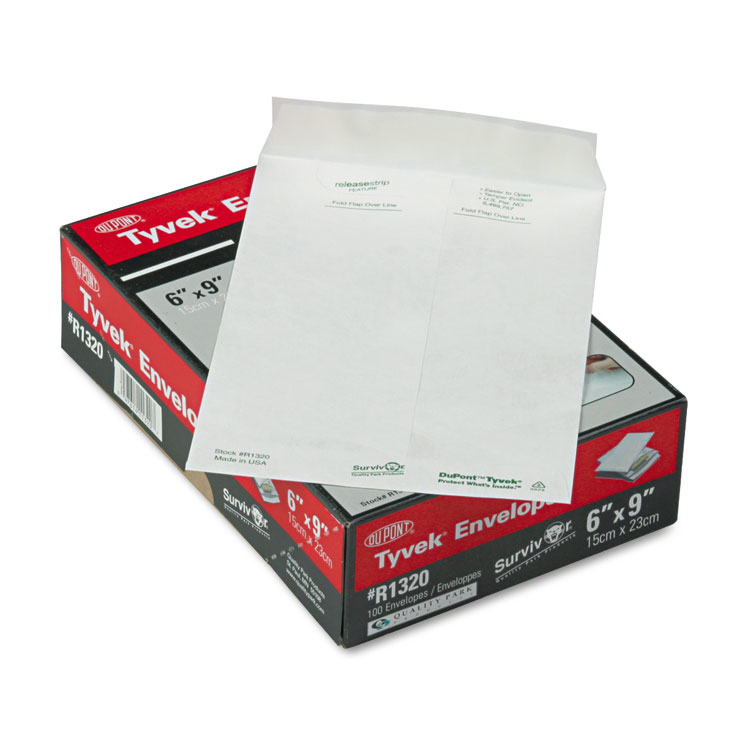 Picture of Tyvek Mailer, #55, 6 x 9, White, 100/Box