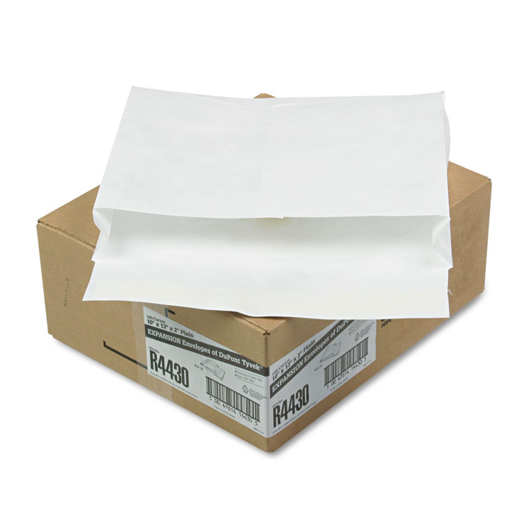 Picture of Tyvek Expansion Mailer, 10 x 13 x 2, White, 18lb, 100/Carton
