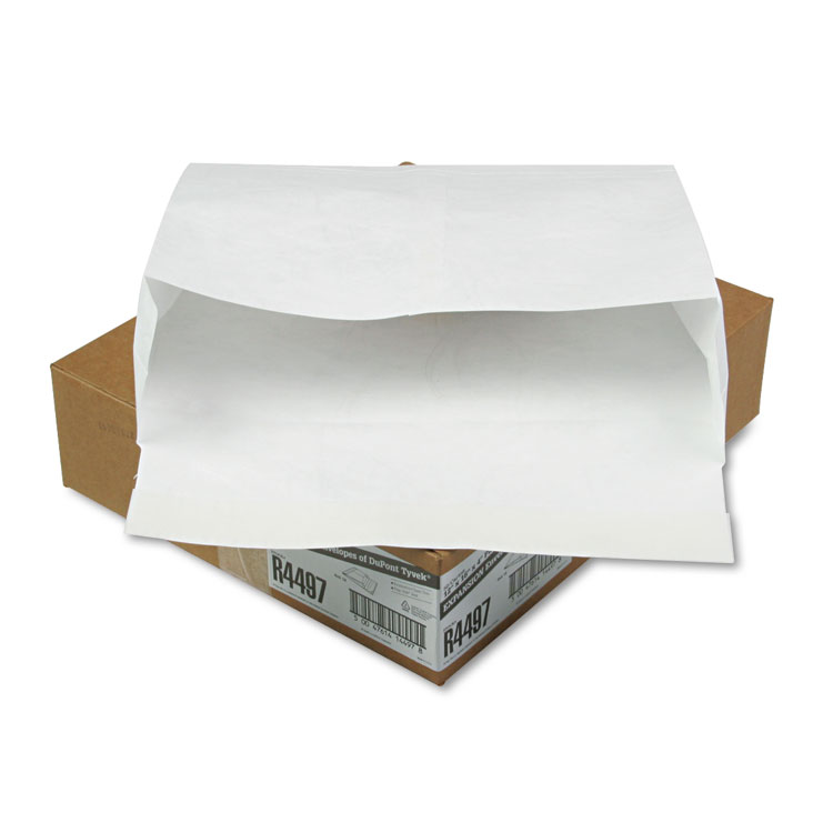 Picture of Tyvek Expansion Mailer, 12 x 16 x 4, White, 18lb, 50/Carton