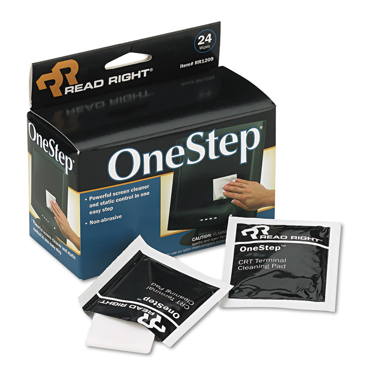 Picture of OneStep Screen Cleaner, 5 x 5, 24/Box