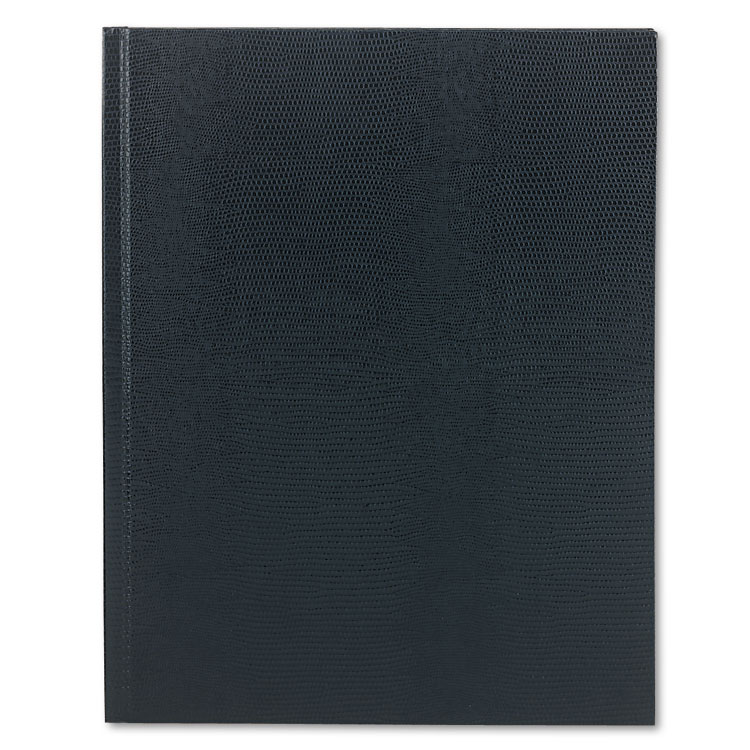 Picture of Large Executive Notebook, College/Margin, 11 x 8 1/2, Blue Cover, 75 Sheets