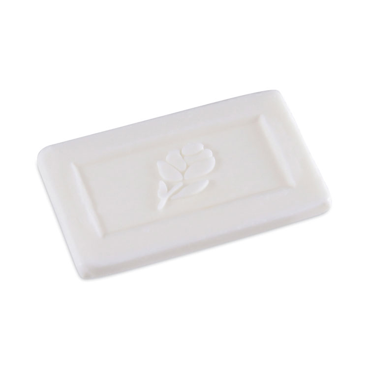 Face and Body Amenity Soap, Flow Wrapped, Floral Scent, # 1/2 Bar, 1,000/Carton