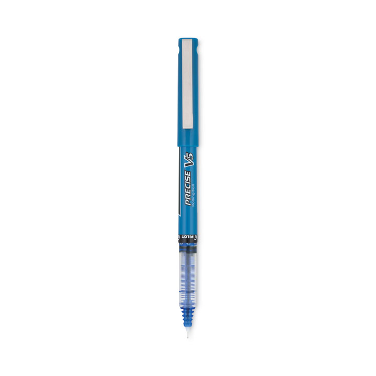 Pilot VBall Liquid Ink Stick Roller Ball Pen, 0.5mm, Blue Ink/Barrel, Dozen  (35201)