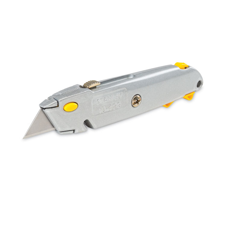 Stanley 10-065 6-Inch Plastic Retractable Utility Knife - Utility
