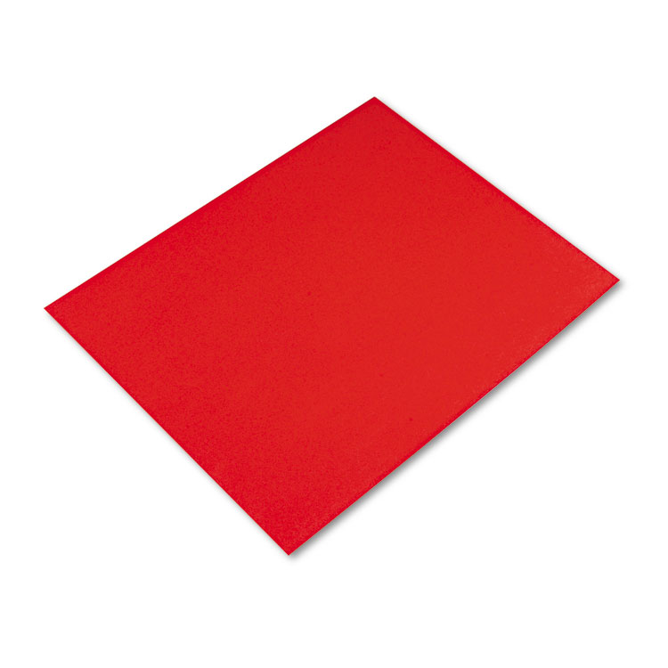 Picture of Peacock Four-Ply Railroad Board, 22 x 28, Red, 25/Carton
