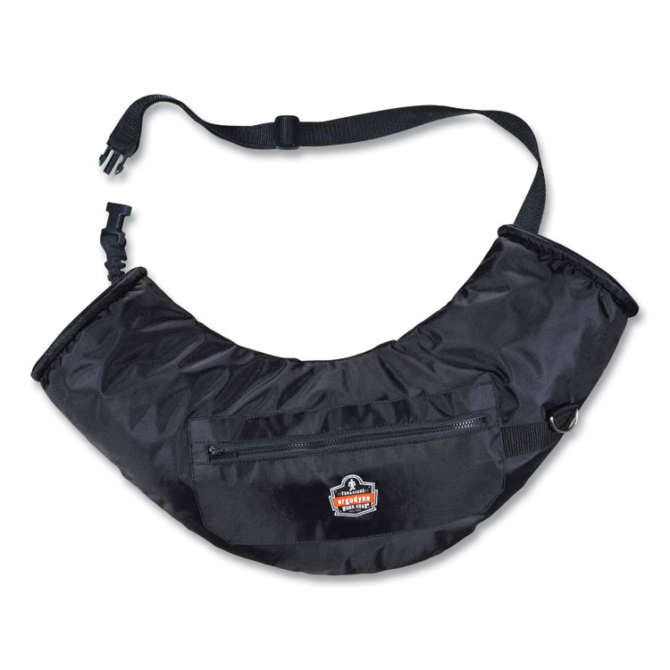 ergodyne® N-Ferno 6980 Winter Hand Warmer Muff, Nylon/Fleece/Neoprene, One Size Fits Most, Black