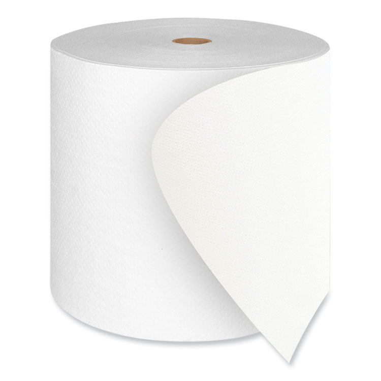 Morcon Tissue Valay Proprietary Roll Towels, 1-Ply, 7 x 800 ft, White, 6 Rolls/Carton