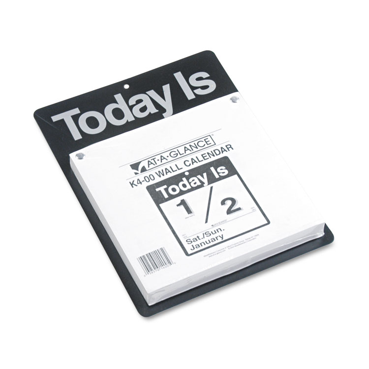 Picture of "Today Is" Wall Calendar, 9 3/8 x 12, White