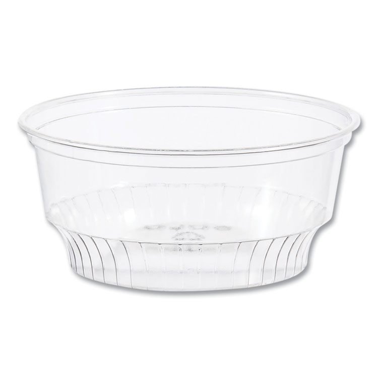Sundae Cups, 5 oz, Plastic, Clear, 50/Bag, 20 Bags/Carton