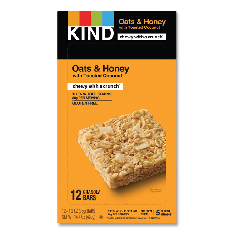 KND18080 FOOD,OATS AND HONEY BAR