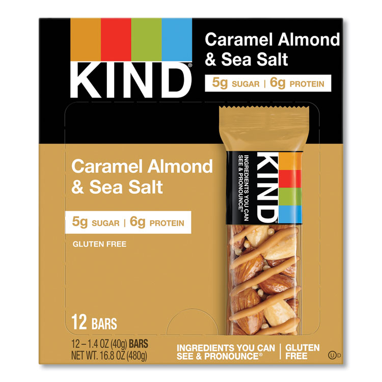 KND18533 FOOD,CARAMEL ALMD SEA SLT