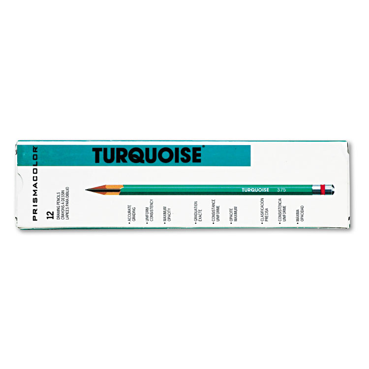 Picture of Turquoise Drawing Pencil, 4B, 1.98 mm, Dozen