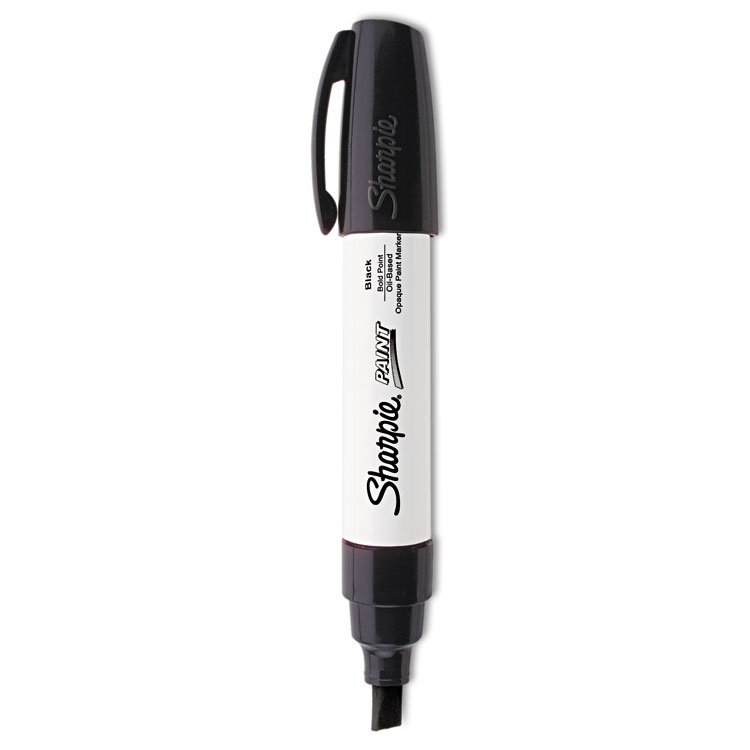 Picture of Paint Marker, Wide Point, Black