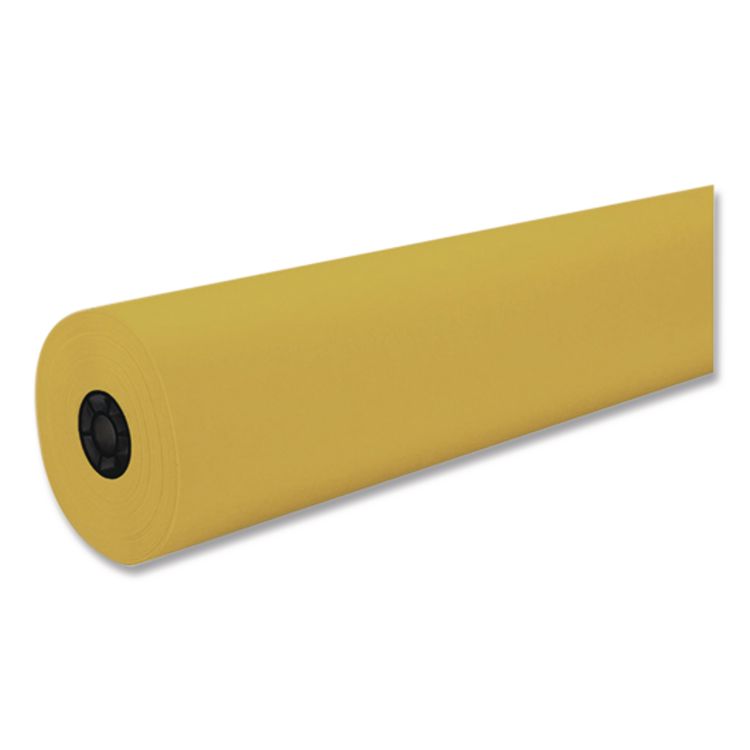 Decorol Flame Retardant Art Rolls, 40 lb Cover Weight, 36 x 1,000 ft, Gold