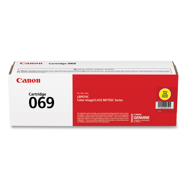 Canon 069 5091C001 Yellow Toner Cartridge