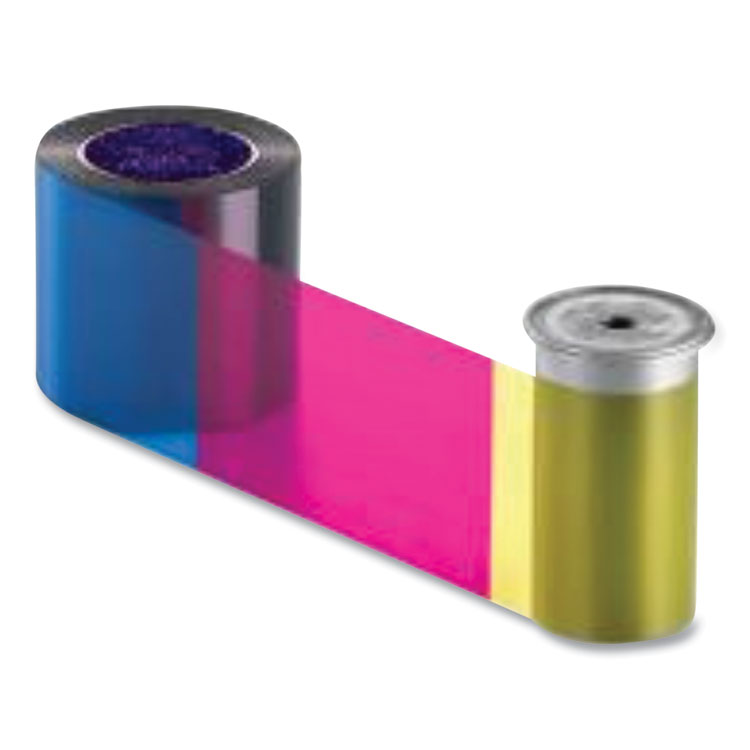 Entrust Full Color Ribbon Kit, Black/Cyan/Magenta/Yellow/Topcoat Protective Layer