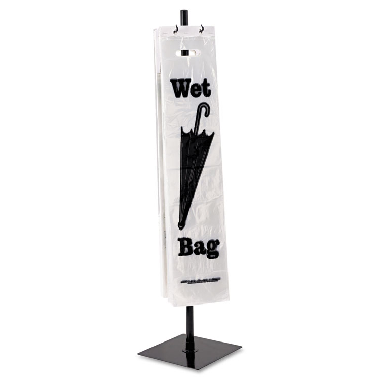 Picture of Wet Umbrella Bag Stand, Powder Coated Steel, 10w x 10d x 40h, Black