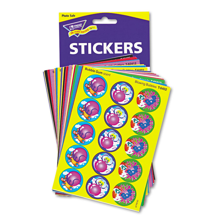 Picture of Stinky Stickers Variety Pack, General Variety, 480/Pack