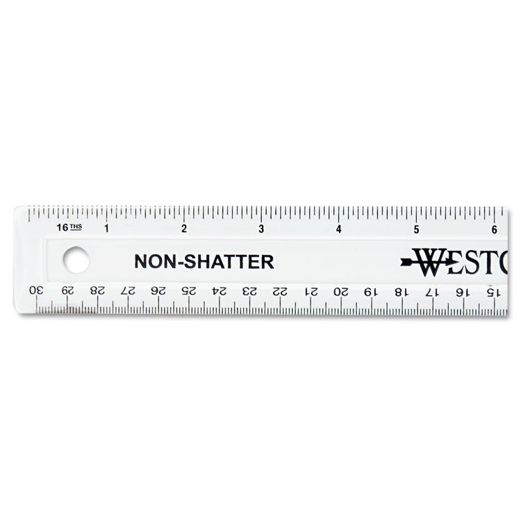 Picture of 12" Shatterproof Ruler