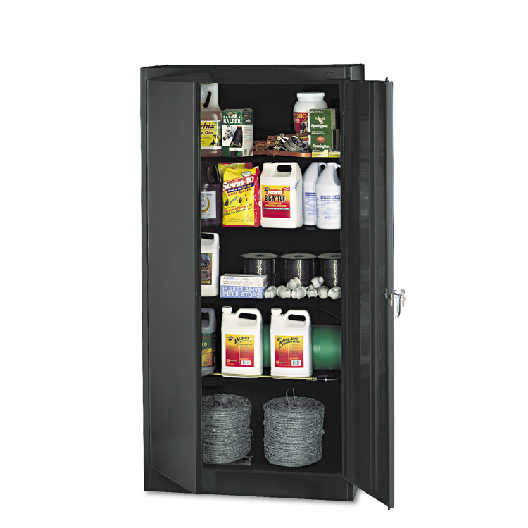 Picture of 72" High Standard Cabinet, 36w x 18d x 72h, Black