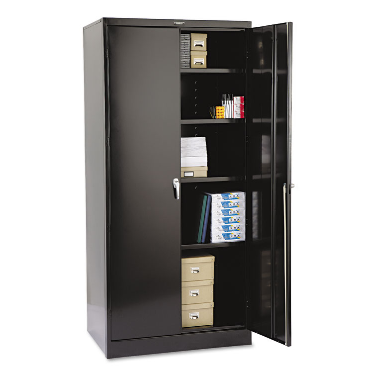 Picture of 78" High Deluxe Cabinet, 36w x 24d x 78h, Black