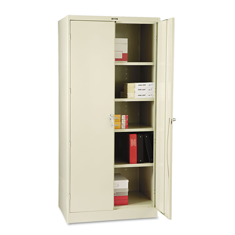Picture of 78" High Deluxe Cabinet, 36w x 24d x 78h, Putty
