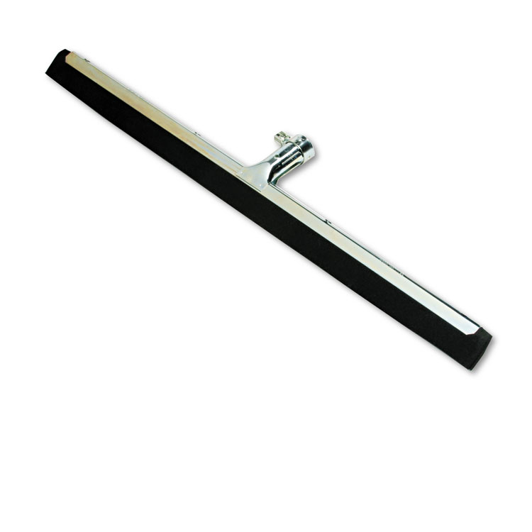 Picture of Water Wand Standard Floor Squeegee, 22" Wide Blade, Black Rubber, Insert Socket